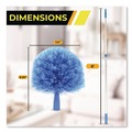 Dusters | Gritt Commercial GRI1026F 3 ft. to 6 ft. Handle Cobweb/Corner Duster Brush with Telescopic Pole (1-Kit) image number 3
