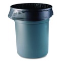 Trash Bags | Boardwalk X7658AKKR01 38 in. x 58 in. 60 gal. 1.5 mil Reprocessed Resin Perforated Roll Can Liners - Black (100/Carton) image number 3