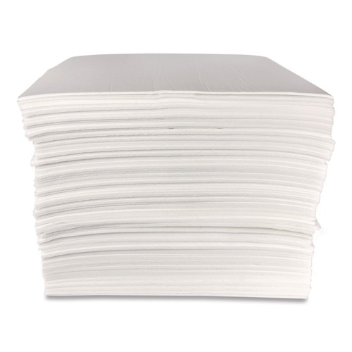 Cleaning & Janitorial Supplies | Quick Dam PUCH100 Mighty Mat Heavy Absorbent Pads, 18 gal, 16-in x 18-in, 100/Box image number 0