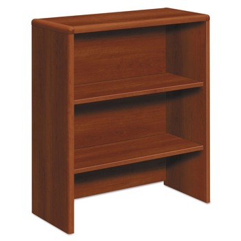 HON 32.63 in. x 14.63 in. x 37.13 in. 10700 Series Bookcase Hutch - Cognac