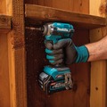 Combo Kits | Makita GDT02D 40V max XGT Brushless Lithium-Ion Cordless 4 Speed Impact Driver Kit with 2 Batteries (2.5 Ah) image number 7