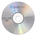 Office Electronics & Batteries | Verbatim 94834 4.7 GB 4x DVD RW Rewritable Disc - Silver (30/Pack) image number 1