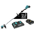 String Trimmers | Makita XRU09PT 18V X2 (36V) LXT Brushless Lithium-Ion Cordless String Trimmer Kit with 2 Batteries (5 Ah) image number 0