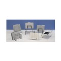 Office Jansan | Fellowes Mfg Co. 72604 10.13 in. x 12.13 in. x 11.81 in. 8 Sections Letter to Legal Size Files Wire Step File - Silver image number 3