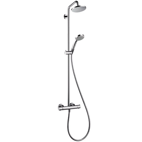Fixtures | Hansgrohe 27169001 2.0 GPM Croma Green Showerpipe (Chrome) image number 0