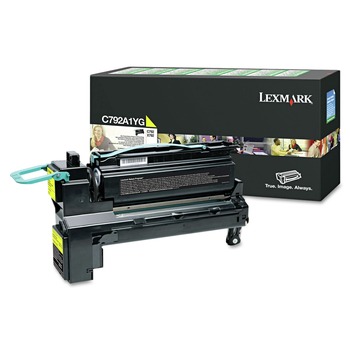 Lexmark 6,000 Page-Yield Return Program Toner - Yellow