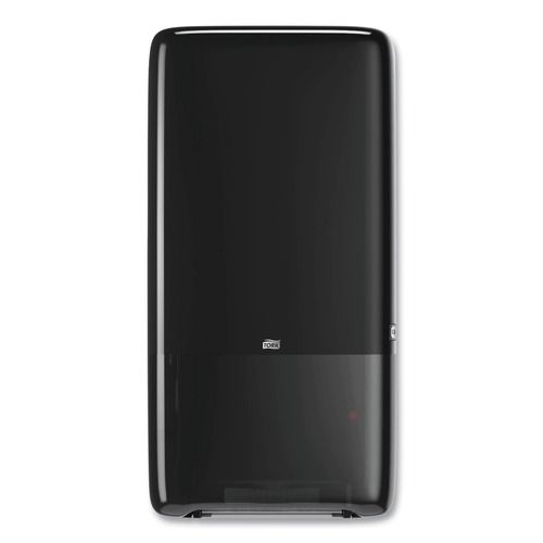 Paper Towel Holders | Tork 552528 PeakServe 14.57 in. x 3.98 in. x 28.74 in. Continuous Hand Towel Dispenser - Black (1/Carton) image number 0