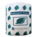 Toilet Paper | GEN GEN10001PLY 1-Ply Septic Safe Bath Tissue - White (1000 Sheets/Roll, 96 Rolls/ Carton) image number 3