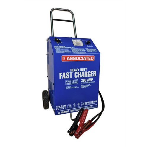 Battery Chargers | Associated Equipment 6009AGM 265 Amp Cranking Heavy Duty 6V/12V Fast Battery Charger image number 0