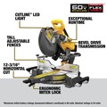 Miter Saws | Dewalt DCS781B 60V MAX Brushless Lithium-Ion 12 in. Cordless Double Bevel Sliding Miter Saw (Tool Only) image number 17