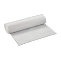 Trash Bags | Inteplast Group VALH4048N14 High-Density 45 Gallon 12 Microns 40 in. x 46 in. Commercial Can Liners - Clear (250/Carton) image number 1