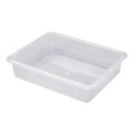 Boxes & Bins | Storex 62565U05C Storage Tray, Flat, 1.69 gal, 10.65-in x 13.17-in x 2.96-in, Translucent, 5/Pack image number 1
