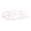 Food Service | Carlisle 1062107 18 in. x 26 in. x 6 in. 8.5 gal. StorPlus Polycarbonate Plastic Food Storage Container - Clear image number 1