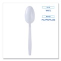 Cutlery | Boardwalk BWKTSHWPPWIW Heavyweight Wrapped Polypropylene Teaspoon Cutlery - White (1000/Carton) image number 4