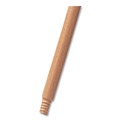Office Jansan | Rubbermaid Commercial FG636100LAC 0.94 in. Diameter x 60 in. Wood Threaded-Tip Broom/Sweep Handle - Natural image number 2