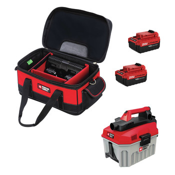 Porter Cable Pccb122c2 685l 795b 20v Max 2 Gallon Wet Dry Vacuum With Battery Kit Cpo Outlets