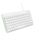 Office Electronics & Batteries | Logitech 920-006341 Wired Keyboard for iPad - White image number 3