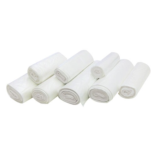 Trash Bags | Inteplast Group EC202206N 7-Gallon 6 Microns 20 in. x 22 in. High-Density Commercial Can Liners - Clear (2000-Piece/Carton) image number 0