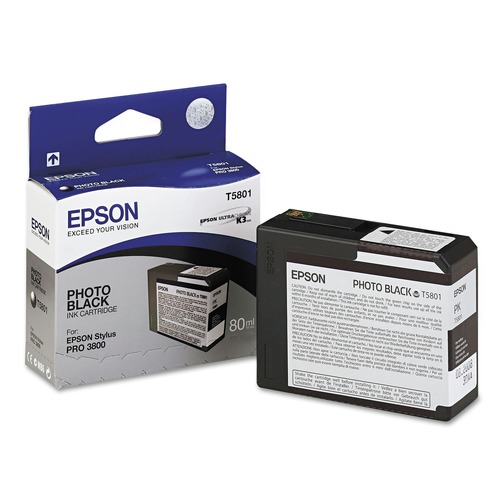 Office Jansan | Epson T580100 UltraChrome K3 Ink - Photo Black image number 0