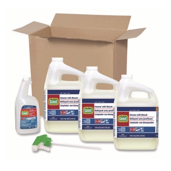 Comet 02291 1 Gallon Bottle Cleaner with Bleach (3-Piece/Carton)