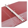 Office Jansan | Avery 03310 1 in. Capacity 11 x 8.5 Economy Non-View Binder with 3 Round Rings - Red image number 2
