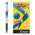 Pens | Pilot 35470 VBall Grip Liquid Ink Extra-Fine 0.5 mm Rollerball Pen - Black Ink/Black/White Barrel (1-Dozen) image number 3