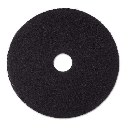 Cleaning & Janitorial Supplies | 3M 7200 20 in. Low-Speed Stripper Floor Pads - Black (5/Carton) image number 0