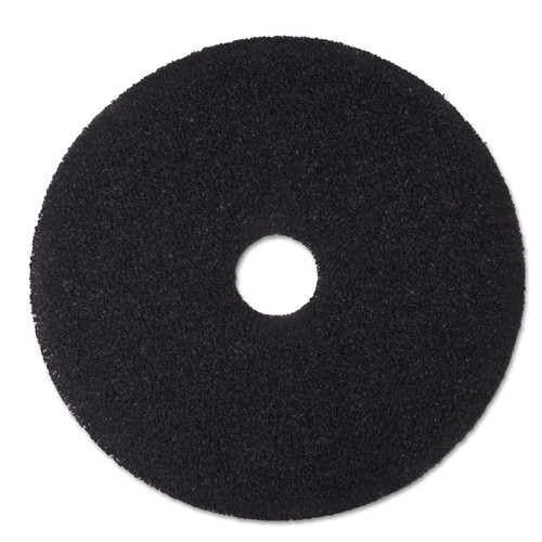 Cleaning & Janitorial Supplies | 3M 7200 20 in. Low-Speed Stripper Floor Pads - Black (5-Piece/Carton) image number 0