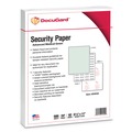  | DocuGard 04542 8.5 in. x 11 in. Medical Security Papers - Green (500/Ream) image number 0
