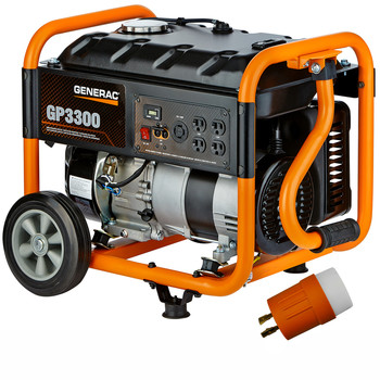 Factory Reconditioned Generac GP3300 GP Series 3,300 Watt Portable Generator