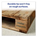 Office Jansan | Avery 07885 Broad Chisel Tip Regular Desk-Style MARKS A LOT Permanent Marker - Green (1-Dozen) image number 6