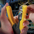 Electrical Crimpers | Klein Tools VDV226-005 Compact Data Cable Crimper for Pass-Thru RJ45 Connectors image number 7