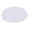 Cups and Lids | Boardwalk BWKPRTLID2 2 oz. Souffle/Portion Cup Lids - Clear (2500/Carton) image number 0