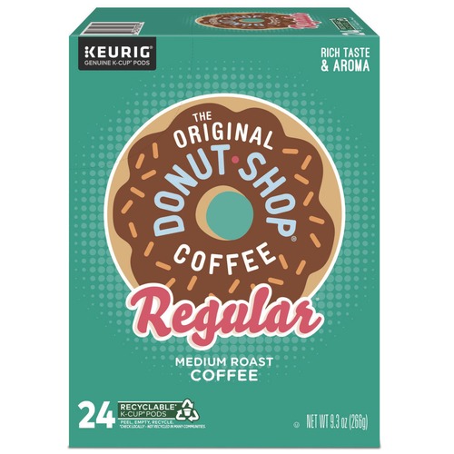 Office Jansan | The Original Donut Shop 5000330069 Coffee K-Cups - Donut Shop Regular (24/Box) image number 0