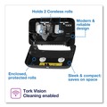 New Year New Savings! Save $25 off $150 | Tork 473208 Elevation 14.17 x 5.08 x 8.23 Coreless High Capacity Bath Tissue Dispenser - Black image number 1