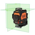 Laser Distance Measurers | Klein Tools 93PLL Lithium-Ion Cordless Self-Leveling Planar Green Laser Level - Green Laser image number 0