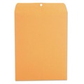Office Jansan | Universal UNV35265 #93 Square Flap Gummed/Clasp Envelope - Brown Kraft (100/Box) image number 3