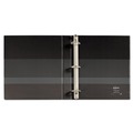 Office Jansan | Avery 08302 11 in. x 8.5 in. Sheet Size 1 in. Capacity 3 Rings Durable Non-View Binder with DuraHinge and EZD Rings - Black image number 1