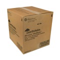 Food Trays, Containers, and Lids | Pactiv Corp. YCNB08010000 8.31 in. x 8.35 in. x 3.1 in. EarthChoice SmartLock Microwavable MFPP Hinged Lid Plastic Container - Black (200/Carton) image number 4