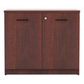  | Alera ALEVA613622MC 34.13 in. x 22.78 in. x 29.5 in. Valencia Series Storage Cabinet - Medium Cherry image number 1