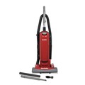 Cleaning & Janitorial Supplies | Sanitaire SC5815E SC5815D 15 in. Cleaning Path FORCE QuietClean Upright Vacuum - Red image number 0