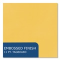File Folders | Roaring Spring 50121 Accommodates (50) 11 in. x 8.5 in. Sheets Pocket Folder - Gold (250/Carton) image number 1