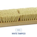 Brooms | Boardwalk BWK3210 10 in. Brush 2 in. White Tampico Bristles Deck Brush Head image number 6