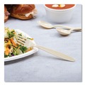 Cutlery | SOLO GD5FK-0019 Guildware Cutlery Sweetheart Polystyrene Forks - Champagne (1000/Carton) image number 4
