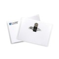 Mother’s Day Sale! Save 10% Off Select Items | C-Line 95743 4 in. x 3 in. Top Load Combo Clip/Pin Name Badge Kits - Clear (50/Box) image number 1
