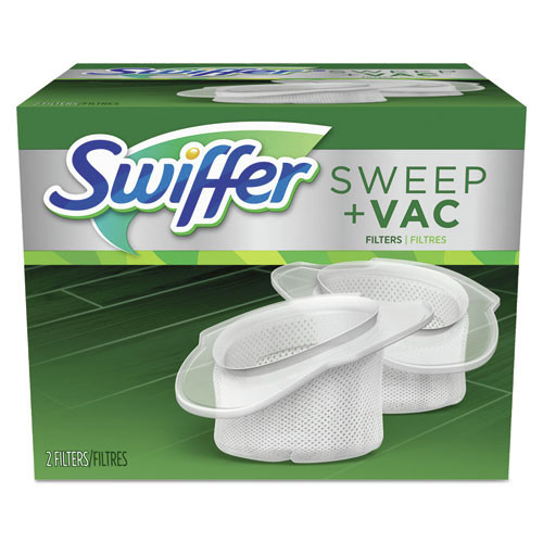 Swiffer 99196 Sweeper Vac Replacement Filter (2 Filters/Pack, 8 Packs/Carton) image number 0