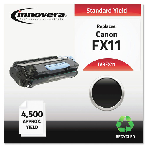 Save an extra 10% off this item! | Innovera IVRFX11 Remanufactured 1153b001aa (fx11) Toner, Black image number 0