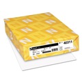 Office Jansan | Neenah Paper 40311 94 Bright 90 lbs. 8.5 in. x 11 in. Exact Index Card Stock - White (250/Pack) image number 0