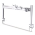 Office Electronics & Batteries | Tripp Lite DMSW1332LTAA Dual-Extension Monitor Mount for Slat Wall System for 32-in TVs 4.9w x 4.7d x 20.5h Silver Supports 22 lb image number 2