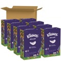 Cleaning & Janitorial Supplies | Kleenex 54316 Ultra Soft 3-Ply Facial Tissue - White (8/Carton) image number 0
